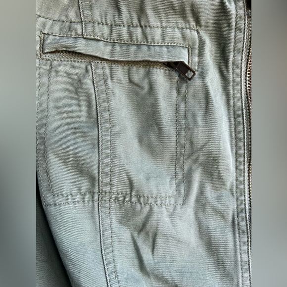 Merona Army Green Cargo Vest Jacket - Picture 6 of 12